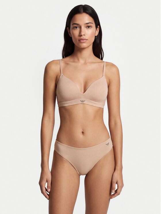 Emporio Armani Underwear Emporio Armani Underwear Conjunto de tangas EW000402 AF25571 U4134 Beige claro