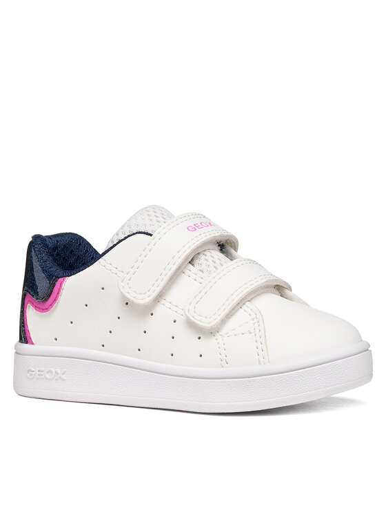 Geox Tenisice Geox B Eclyper Girl B365MA 0BCKC C0006 Bijela
