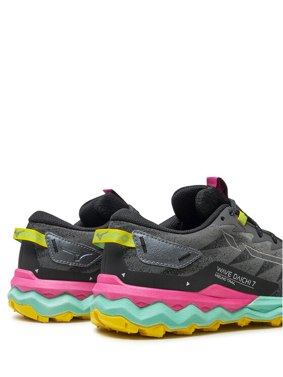 Mizuno Buty do biegania Mizuno Wave Daichi 7 J1GK227123 Czarny