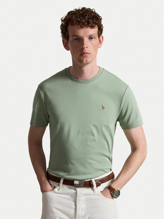 Polo Ralph Lauren Polo Ralph Lauren Camiseta 710740727505 Verde claro Regular Fit