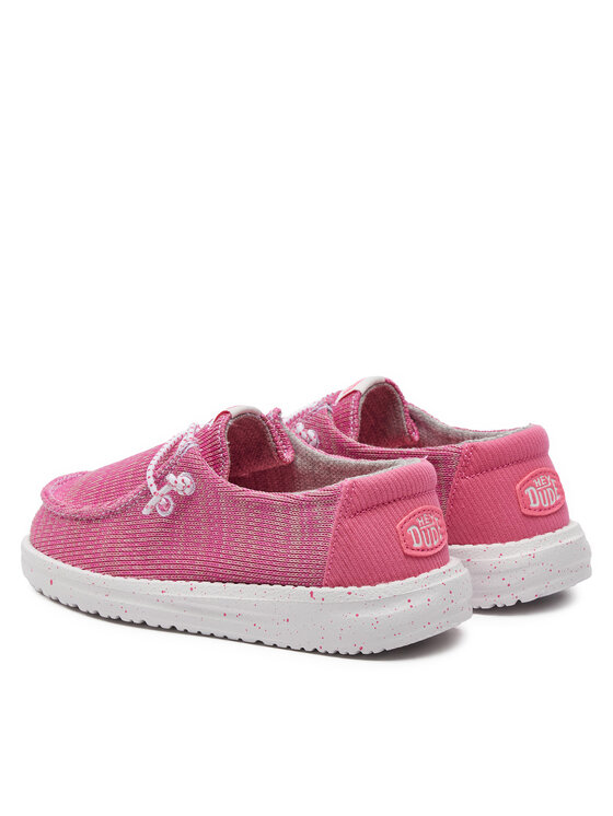 Hey Dude Polobotky Hey Dude Wendy 40449-6WX Růžová