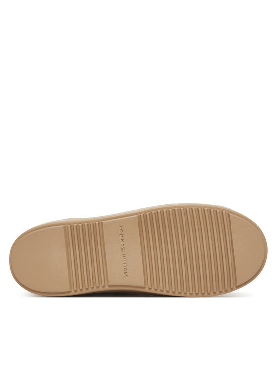 Tommy Hilfiger Stivali da neve Tommy Hilfiger Tommytech Logotape Snowboot Warm FW0FW08998 Beige