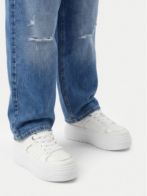 DeeZee Sneakersy DeeZee CEO-CSS20636-01 Biela