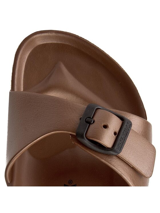 Birkenstock Klapki Birkenstock Madrid 1001504 Brązowy
