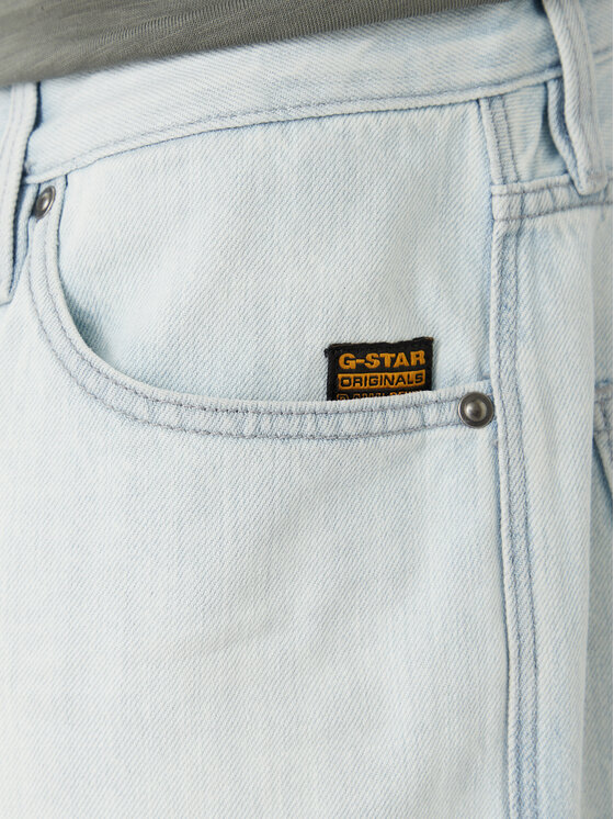 G-STAR G-Star Raw Τζιν σορτσάκια Dakota D24411-E352 Ανοιχτό μπλε Regular Fit