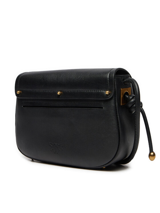 PINKO Ročna torba PINKO Saddle Mini AI 24-25 PLTT 103831 A1ZX Črna