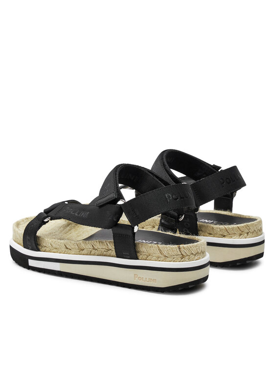 Pollini Espadrilky Pollini SA16655G0ITV0000 Černá
