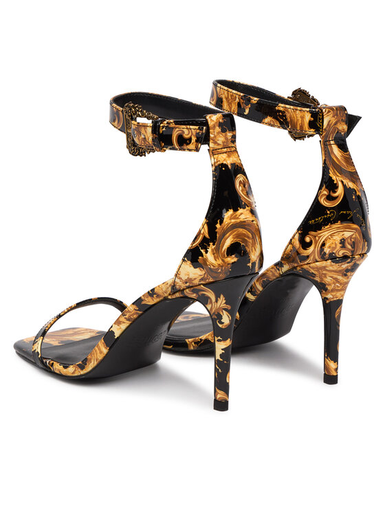 Versace Jeans Couture Сандали Versace Jeans Couture 80VA3S76 ZS366 G89 Черен