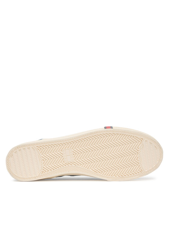 Tommy Jeans Tenis superge Tommy Jeans Archive Y2K Lace Up Denim EM0EM01751 Modra