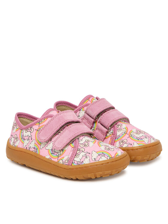 Froddo Тапочки Froddo Barefoot Canvas G1700440-12 S Рожевий