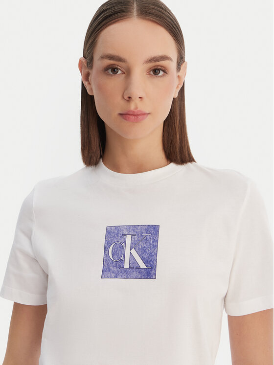 Calvin Klein Jeans Calvin Klein Jeans Camiseta LV047F819G Blanco Classic Fit