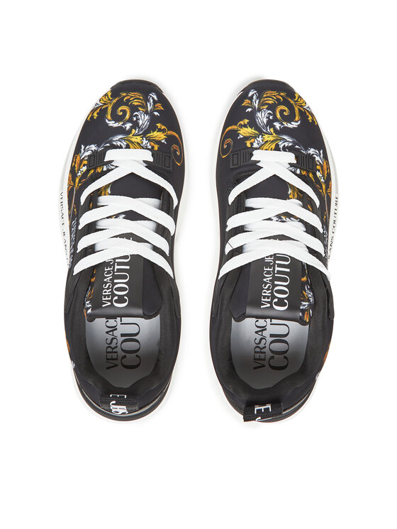 Versace Jeans Couture Снікерcи Versace Jeans Couture 78VA3SAA Чорний
