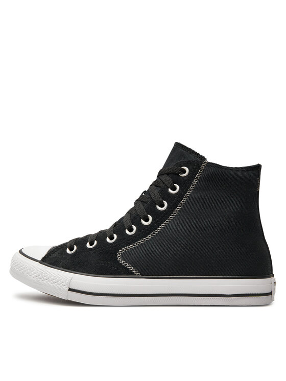 Converse Modne superge Converse Chuck Taylor All Star Mixed Materials A08186C Črna