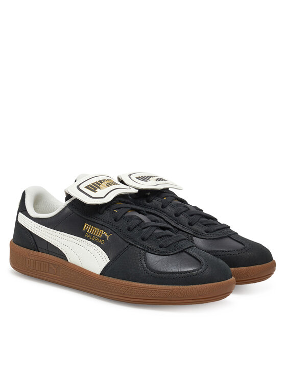 Puma Снікерcи Puma Palermo Premium 401744 02 Чорний