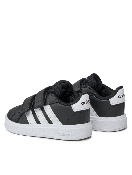 adidas Снікерcи adidas Grand Court Lifestyle Hook and Loop Shoes GW6523 Чорний