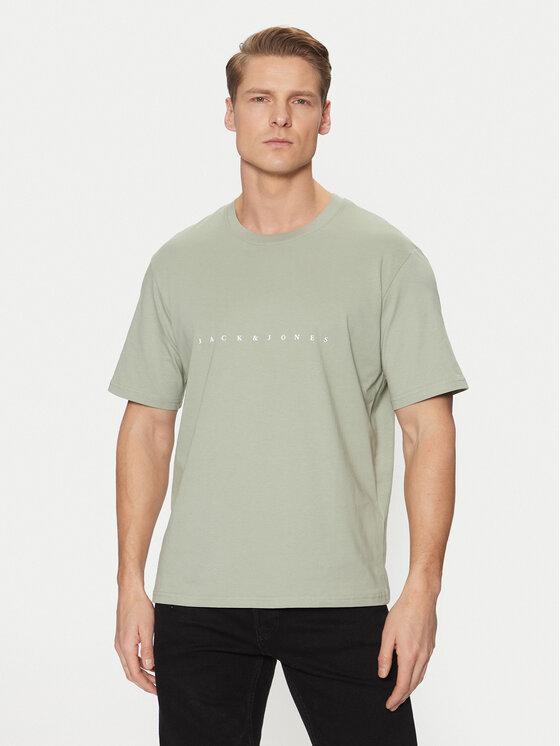 Jack & Jones Jack & Jones T-Shirt Star 12234746 Πράσινο Relaxed Fit
