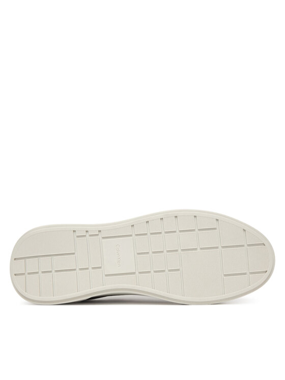 Calvin Klein Sneakersy Calvin Klein Chunky Cupsole Lace Up Lth Pinch YM0YM01454 Bordó