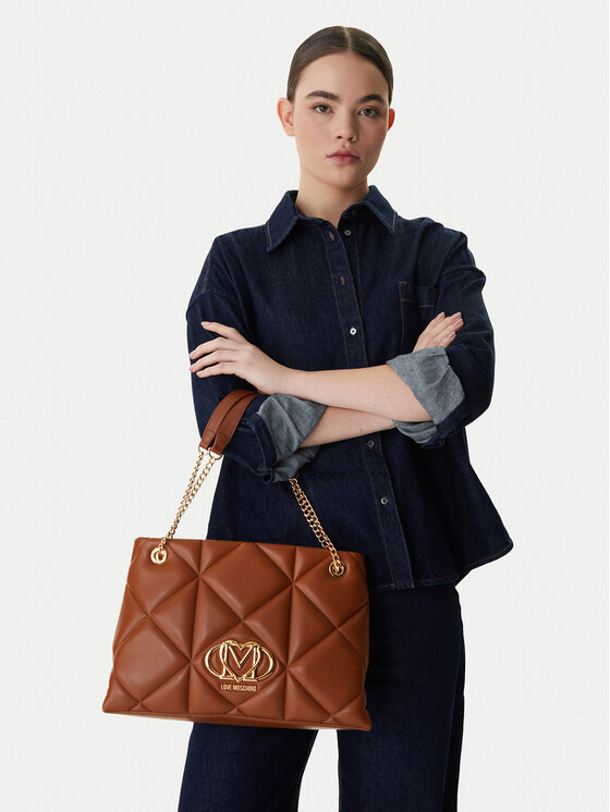 LOVE MOSCHINO Geantă LOVE MOSCHINO JC4040PP1OLC0200 Maro