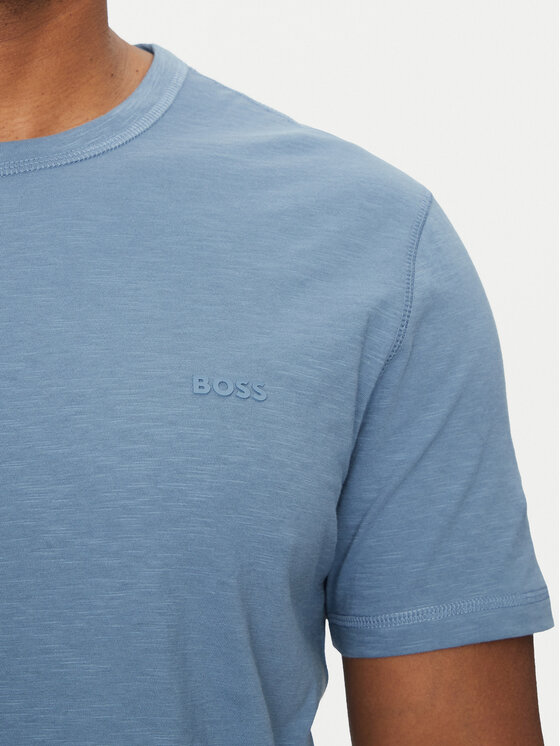 BOSS BOSS Футболка Tegood 50508243 Голубий Regular Fit