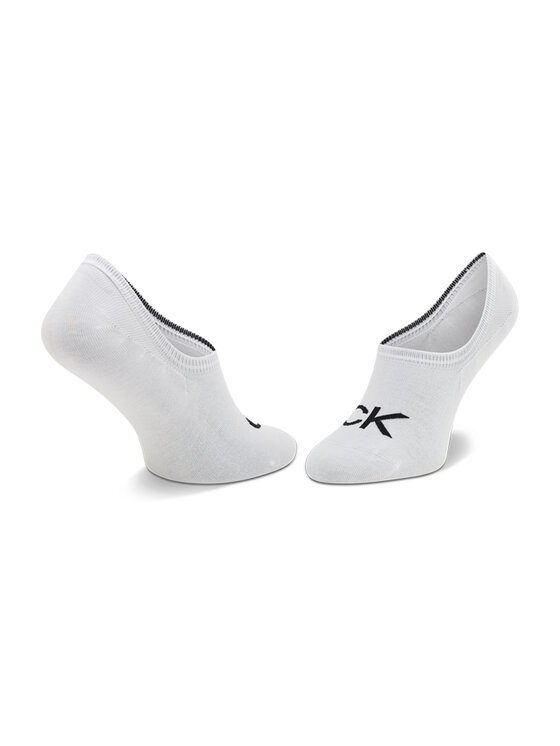 Calvin Klein Kotníkové ponožky Calvin Klein 701218773 Bílá