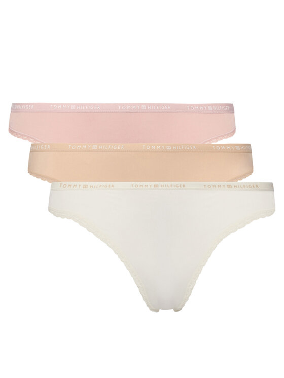 Tommy Hilfiger Tommy Hilfiger Conjunto de tangas UW0UW05882 De color