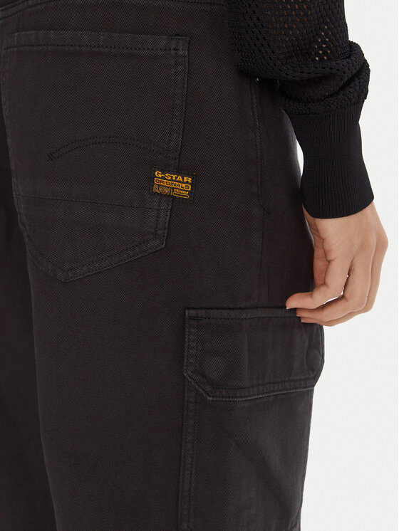 G-STAR G-STAR Pantalones de tela Judee D24673-E078 Negro Relaxed Fit