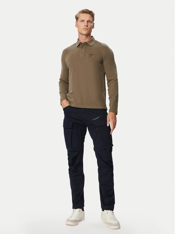 Aeronautica Militare Aeronautica Militare Polo 262PO1947UJ00703 Verde oscuro Regular Fit