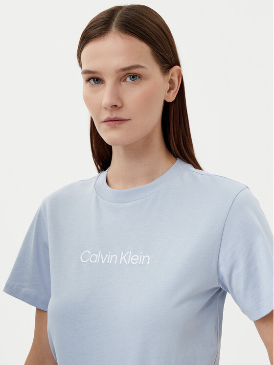 Calvin Klein Calvin Klein Marškinėliai Hero Logo K20K205448 Mėlyna Regular Fit