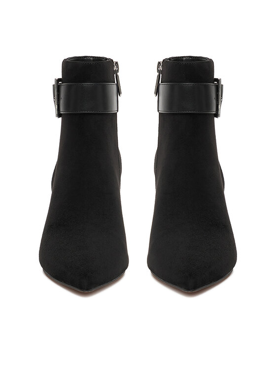 Nine West Īsie zābaki Nine West CEO-LAMIA-01 Melns