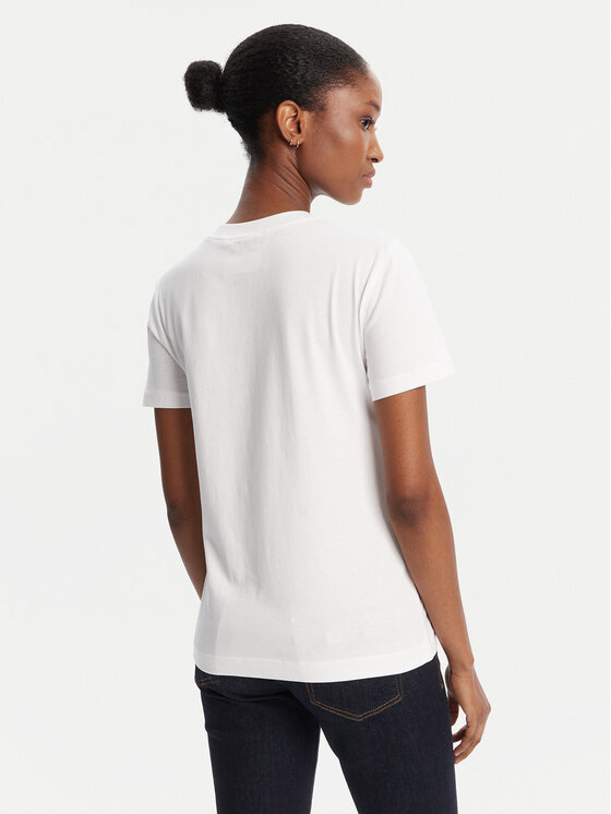 Versace Jeans Couture Versace Jeans Couture Camiseta 79HAHE06 CJ00E Blanco Regular Fit