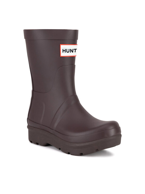 Hunter Gumijasti škornji Hunter HFW-009 Bordo rdeča