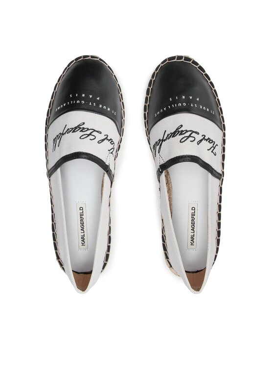 KARL LAGERFELD Espadrilky KARL LAGERFELD KL80123 Écru