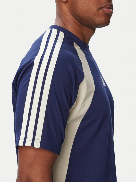 adidas adidas Póló Seasonal Essentials Colorblock KF4193 Sötétkék Regular Fit