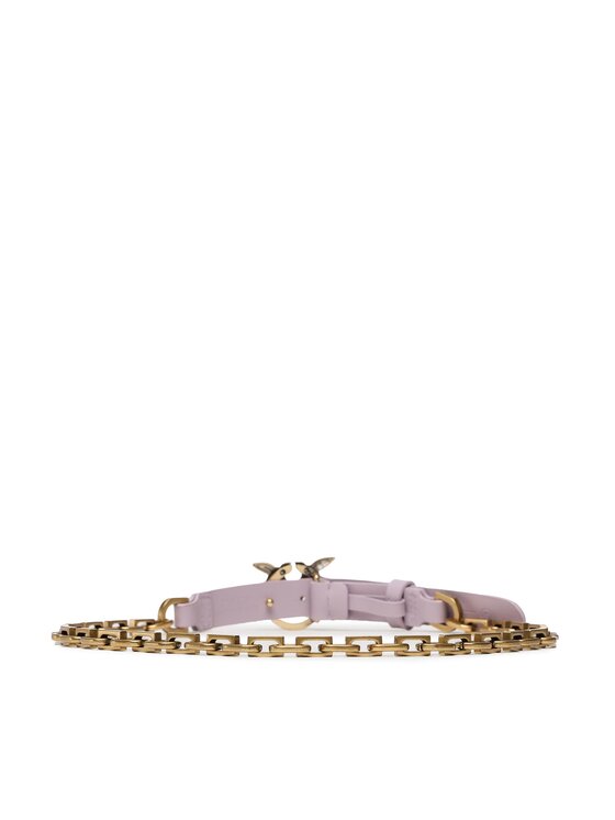 PINKO Moteriškas Diržas Pinko Love Day Chain H2 Belt PE 23 PLT01 100133 A0F1 Violetinė