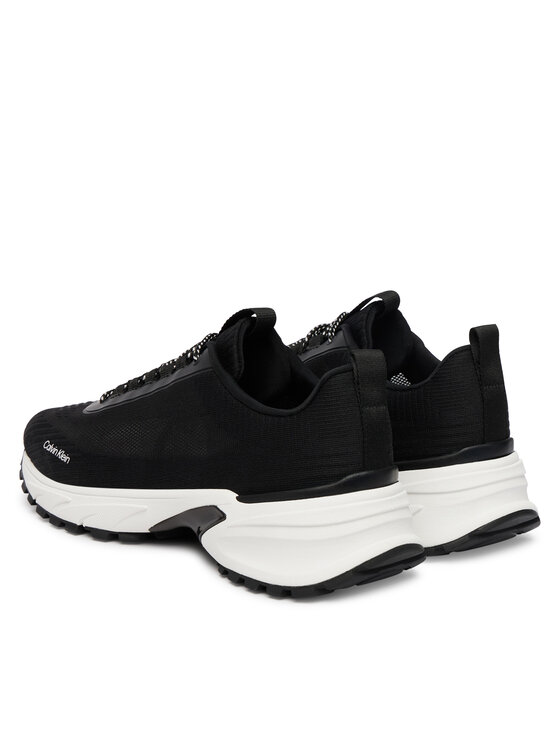 Calvin Klein Laisvalaikio batai Calvin Klein Hike Runner Laceup Knit HM0HM02151 Juoda