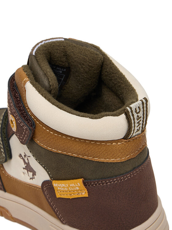 Beverly Hills Polo Club Šnurovacia obuv Beverly Hills Polo Club EO-BHPC-81992-001 Hnedá