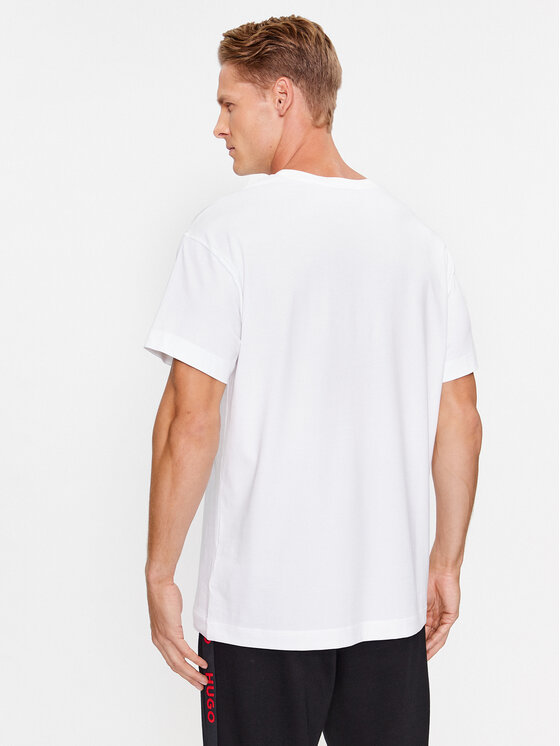 HUGO Hugo Футболка 50493057 Білий Relaxed Fit