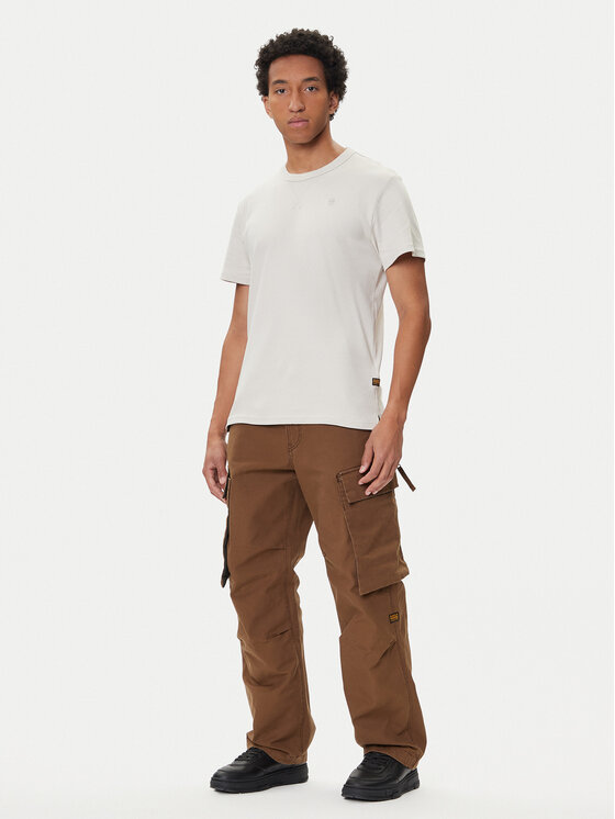G-Star Raw G-Star Raw Camiseta Nifous D24449-D976 Écru Regular Fit