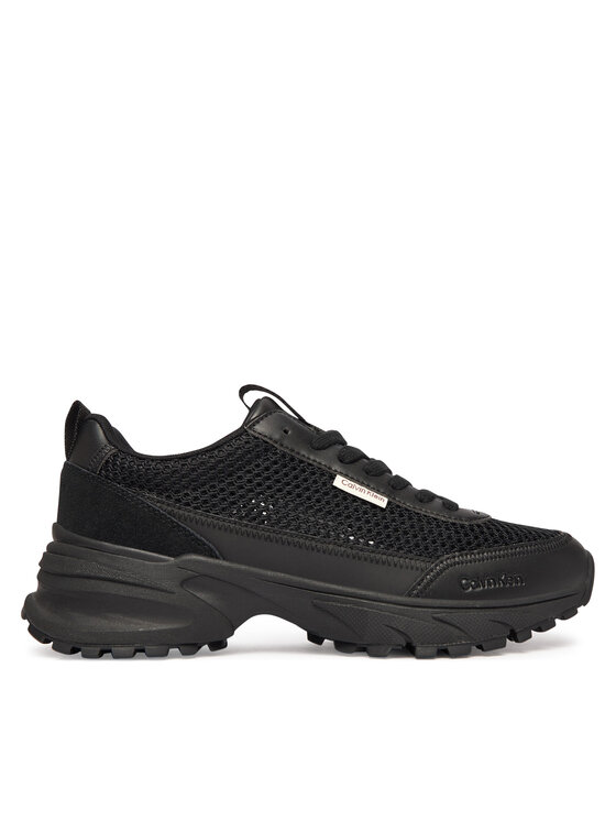 Calvin Klein Superge Calvin Klein Hike Runner Lup Lin Mesh HW0HW03000 Črna