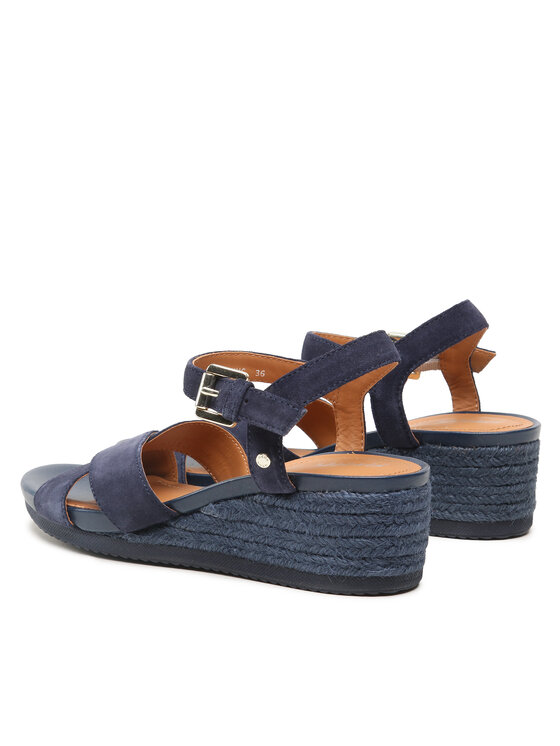 Geox Szandál Geox D Ischia Corda D02HHC00022C4002 Sötétkék