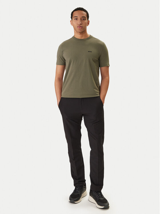 BOSS BOSS Camiseta 50506373 Caqui Regular Fit