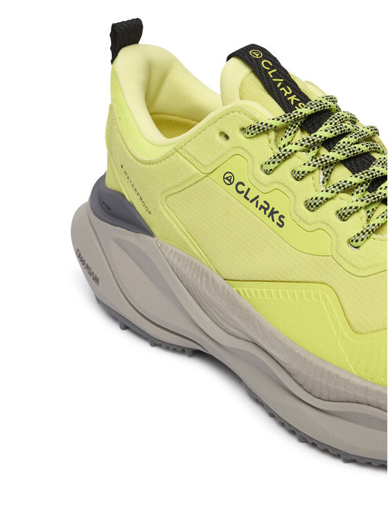 Clarks Trekkingi Clarks PaceTrailGoWP 26328476 Żółty jasny