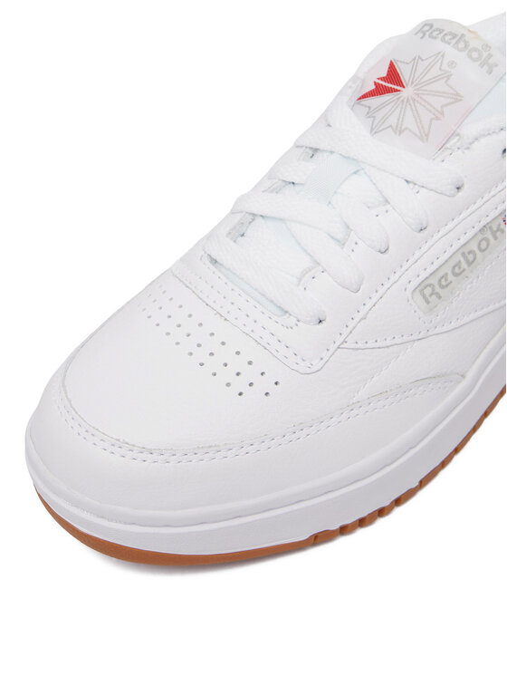 Reebok Sneakersy Reebok EO-CLUB C DOUBLE 100001198 Biela
