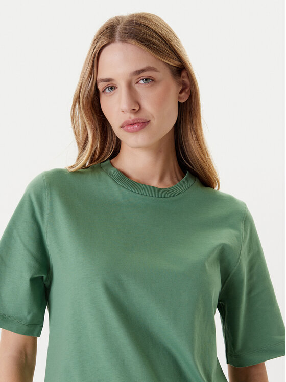United Colors Of Benetton United Colors Of Benetton Majica 3BL0E17G5 Zelena Relaxed Fit