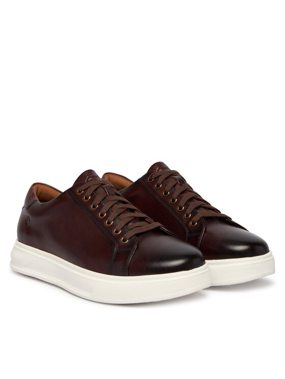 Clarks Снікерcи Clarks Goswell Tie 26186560 Коричневий