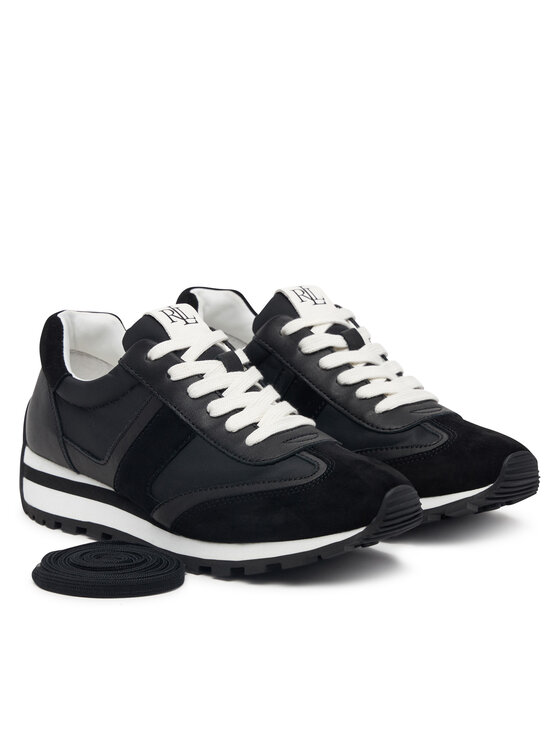 LAUREN RALPH LAUREN Snīkeri LAUREN RALPH LAUREN Dani 802P04672010 Melns