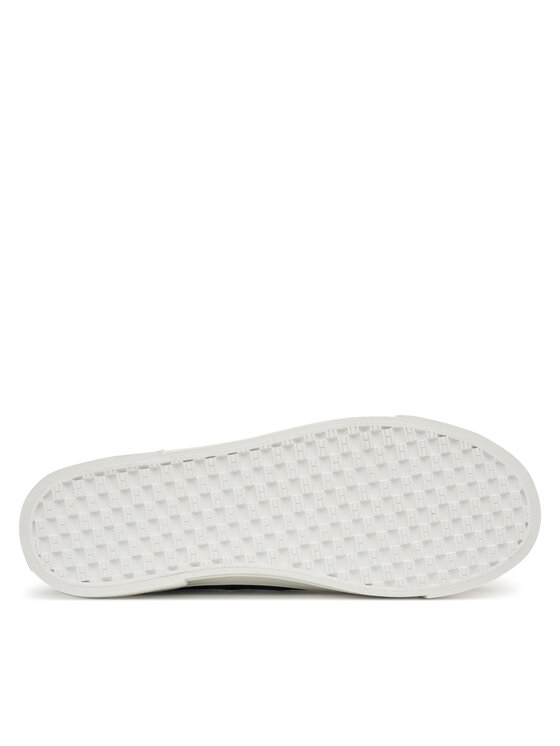 Tommy Hilfiger Sneakersy Tommy Hilfiger Platform Vulc Piping Ltr FW0FW09393 Czarny
