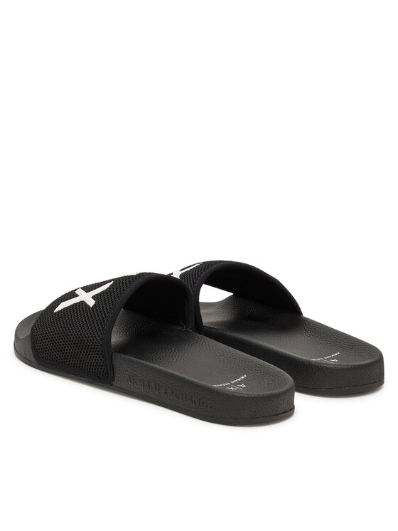 Armani Exchange Шльопанці Armani Exchange XUP001 XV820 S277 Чорний