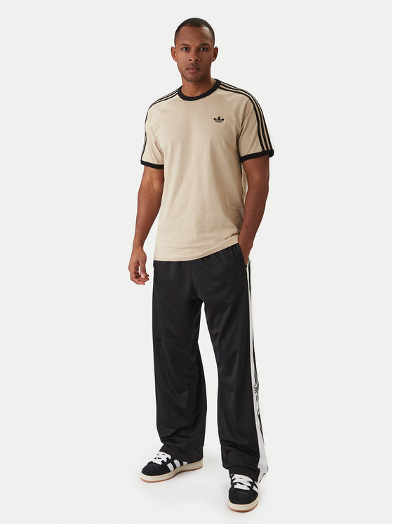 adidas adidas T-shirt 3-Stripes KE7964 Beige Regular Fit