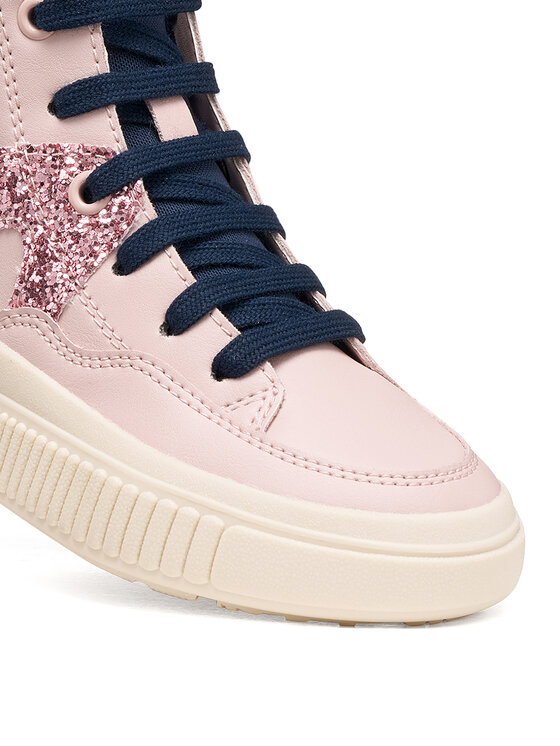 Geox Sneakersy Geox J Laquinny Girl J66M3D 05402 C8WF4 S Różowy jasny